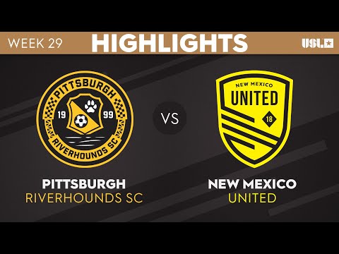 9.23.2023 | Pittsburgh Riverhounds SC vs. New Mexico United – Game Highlights