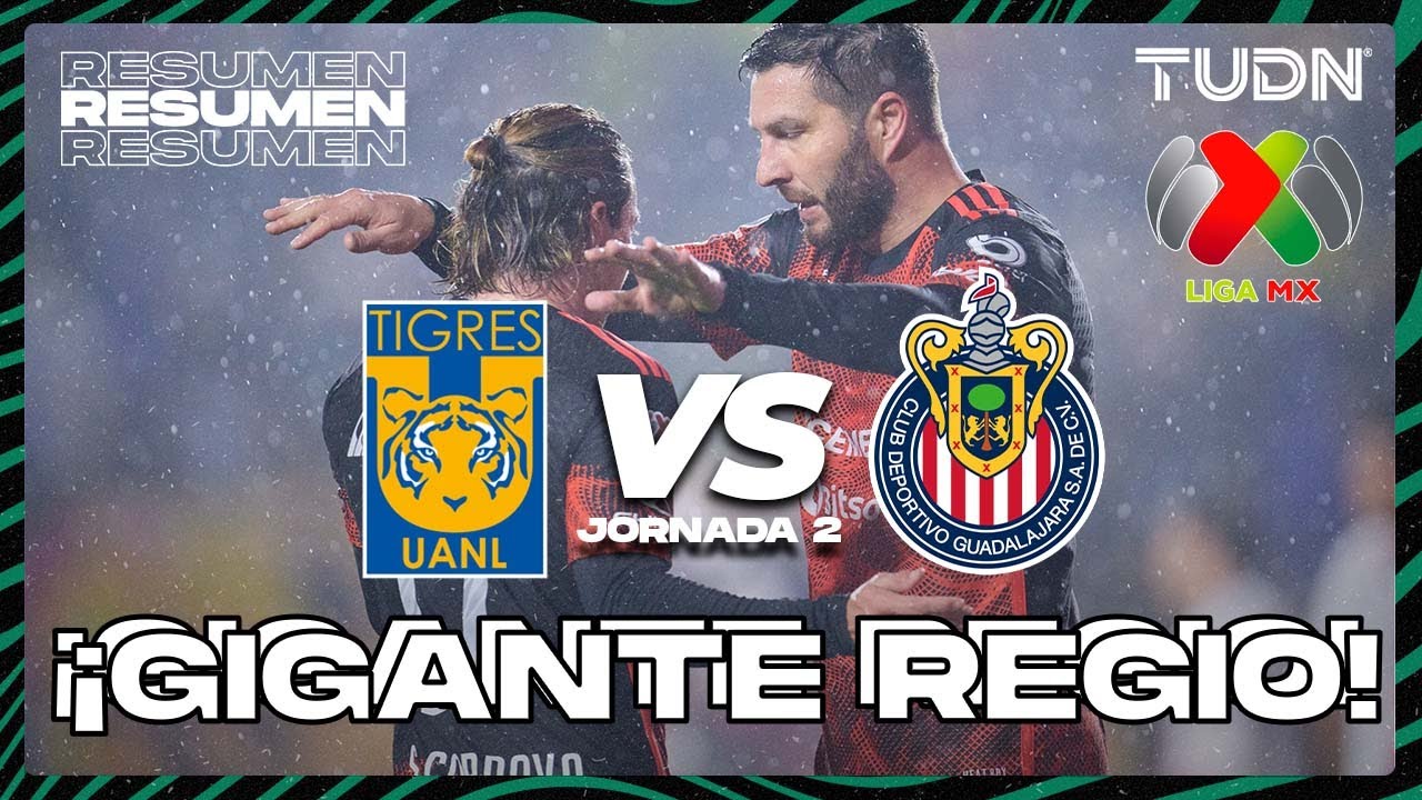 Resumen Y Goles | Tigres Vs Chivas | Liga Mx – CL2024 J2 – Ad525.com