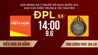 HIẾU HOA ĐÀ NẴNG – TÂM CƯỜNG PHÁT GIA LAI | Giải bóng đá 7 người VĐQG Bia Saigon Cup 2024 #ĐPLS3