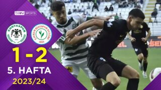 Tümosan Konyaspor (1-2) Çaykur Rizespor | 5. Hafta – Trendyol Süper Lig 2023/2024