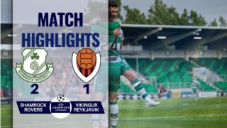 SHAMROCK 2 1 VIKINGUR UEFA CHAMPIONS LEAGUE 1ST QUALIFICATION ROUND | 16-07-2024