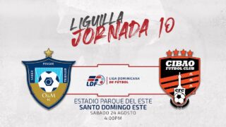 O&M FC VS CIBAO FC | JORNADA 10 LIGUILLA LIGA DOMINICANA DE FUTBOL LDF