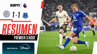 Leicester 1-1 Everton | RESUMEN