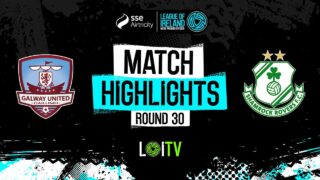 SSE Airtricity Men’s Premier Division Round 30 | Galway United 1-2 Shamrock Rovers |Highlights