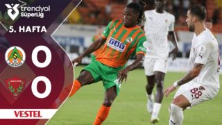 Vestel | Alanyaspor (0-0) Hatayspor – Highlights/Özet | Trendyol Süper Lig – 2024/25